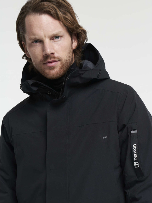 Tenson ανδρικό χειμερινό μπουφάν τρόπου ζωής TENSON Vision MPC Extreme M μαύρο