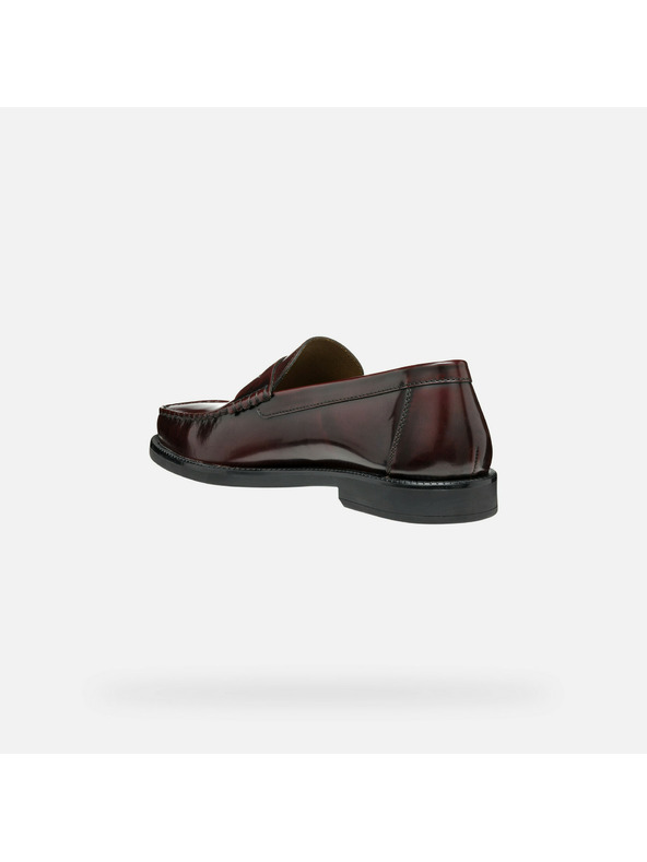 Geox Σκούρα καφέ ανδρικά μοκασίνια Geox Recanati