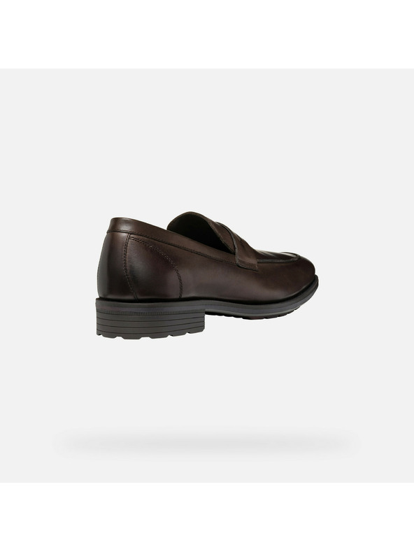Geox Σκούρα καφέ ανδρικά μοκασίνια Geox Walk Pleasure F