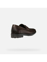 Geox Σκούρα καφέ ανδρικά μοκασίνια Geox Walk Pleasure F