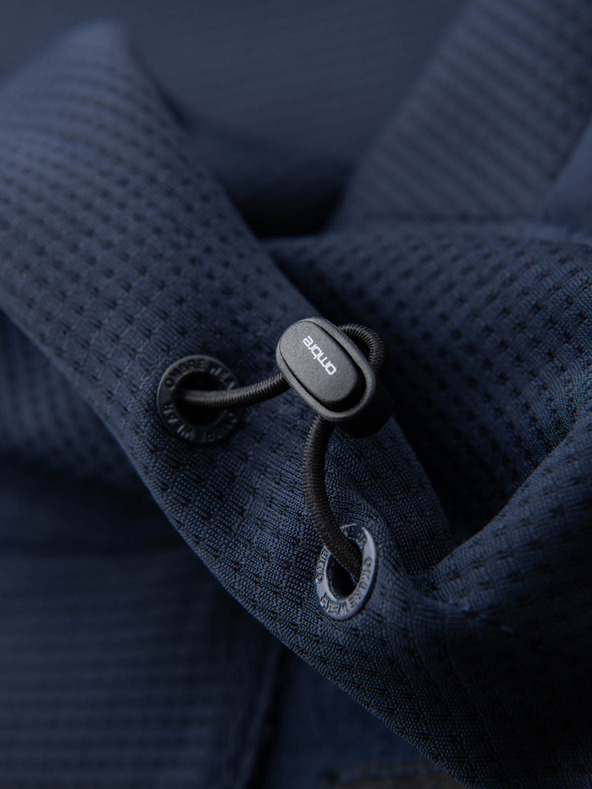 Ombre Clothing Ανδρικό ελαφρύ έγχρωμο αθλητικό μπουφάν με fleece Ombre Clothing