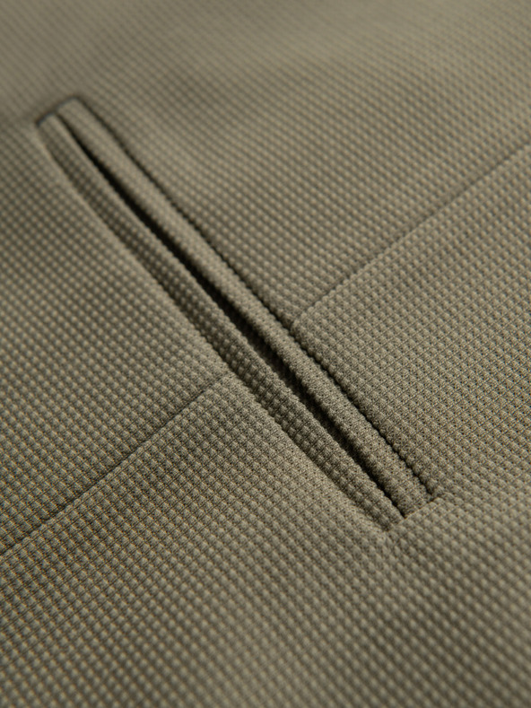 Ombre Clothing Ανδρικό δομημένο πλεκτό γιλέκο κατά παραγγελία με πέτα Ombre Clothing