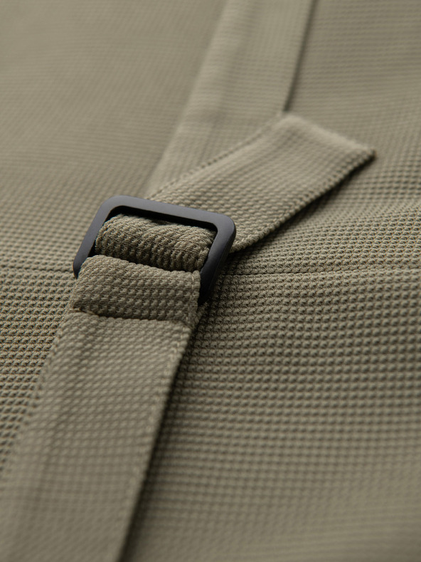 Ombre Clothing Ανδρικό δομημένο πλεκτό γιλέκο κατά παραγγελία με πέτα Ombre Clothing