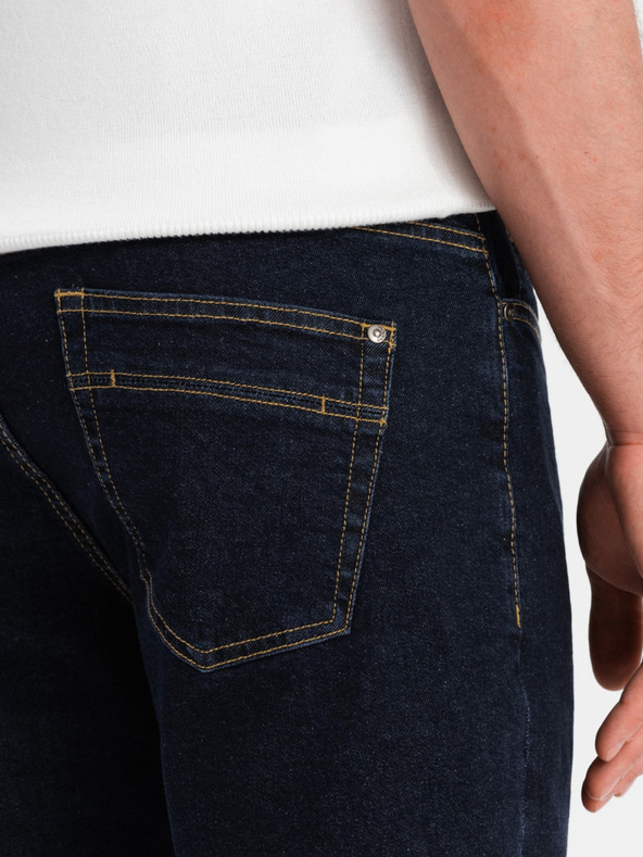 Ombre Clothing Ανδρικό τζιν σορτς με διπλωμένα μπατζάκια Ombre Clothing