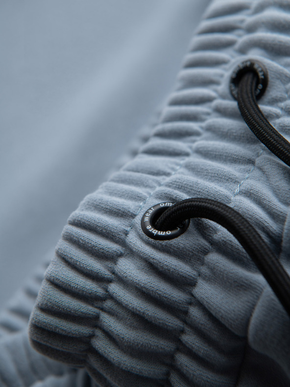 Ombre Clothing Ανδρικό κοντό παντελόνι φόρμας με τύπωμα Ombre Clothing