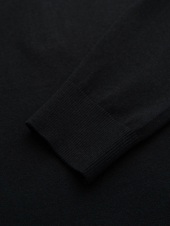 Ombre Clothing Ανδρικό πλεκτό πουλόβερ με δομημένες βούλες Ombre Clothing