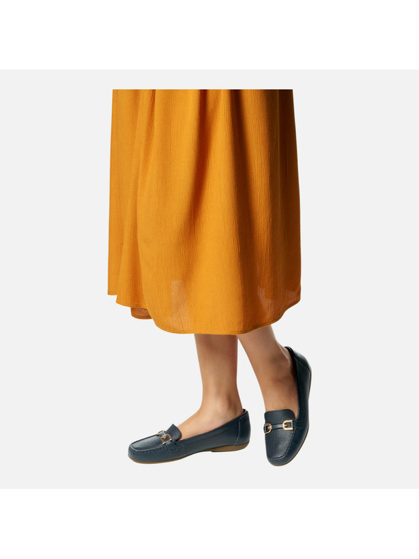 Geox Γυναικεία σκούρα μπλε Geox Annytah moc loafers