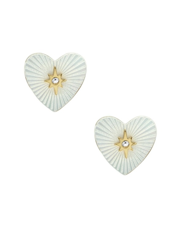 Fossil Γυναικεία ατσάλινα σκουλαρίκια Fossil Sutton