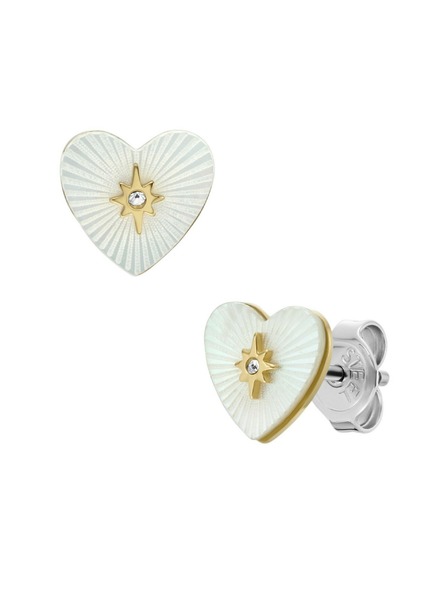 Fossil Γυναικεία ατσάλινα σκουλαρίκια Fossil Sutton