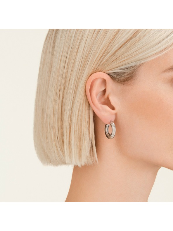 Rosefield Rosefield γυναικεία σκουλαρίκια επιροδιωμένα JESHS-J980