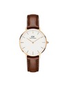 Daniel Wellington Ροζ-χρυσό γυναικείο ρολόι Daniel Wellington Petite St Mawes