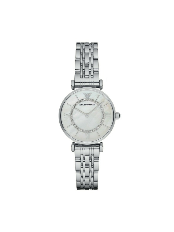 Emporio Armani Γυναικεία στρογγυλά ρολόγια Emporio Armani GIANNI T-BAR AR1908