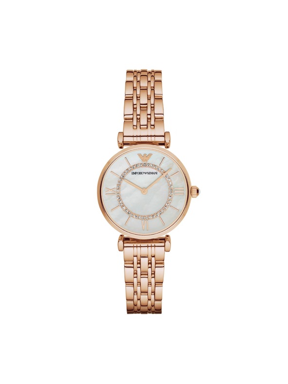 Emporio Armani Γυναικεία ρολόγια Emporio Armani Gianni - T-bar, στρογγυλά, AR1909