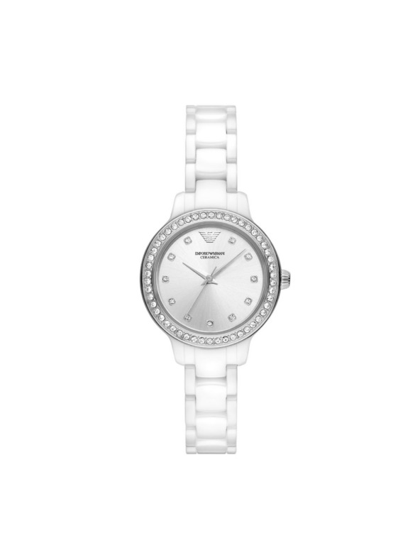 Emporio Armani Γυναικεία στρογγυλά ρολόγια Emporio Armani Cleo AR70013