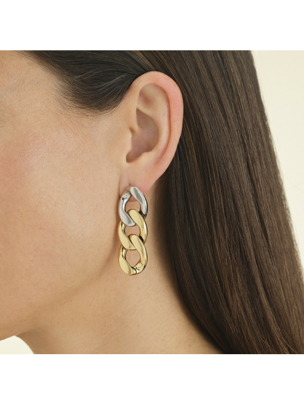 Rosefield Γυναικεία επίχρυσα σκουλαρίκια Rosefield, JEDCG-J713