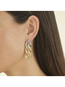Rosefield Γυναικεία επίχρυσα σκουλαρίκια Rosefield, JEDCG-J713