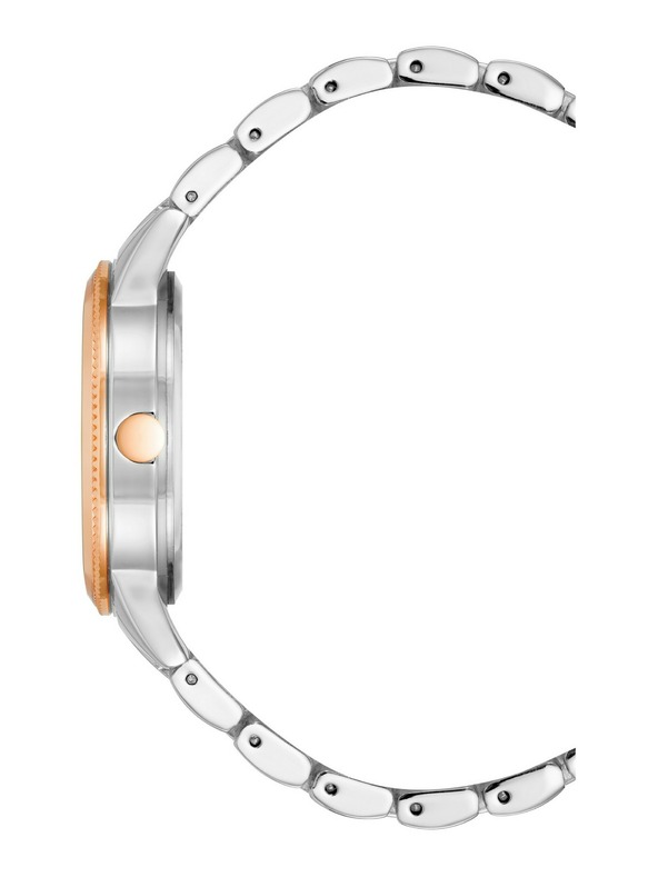 Nine West	 Γυναικεία στρογγυλά ρολόγια Nine West NW/2897SVRT