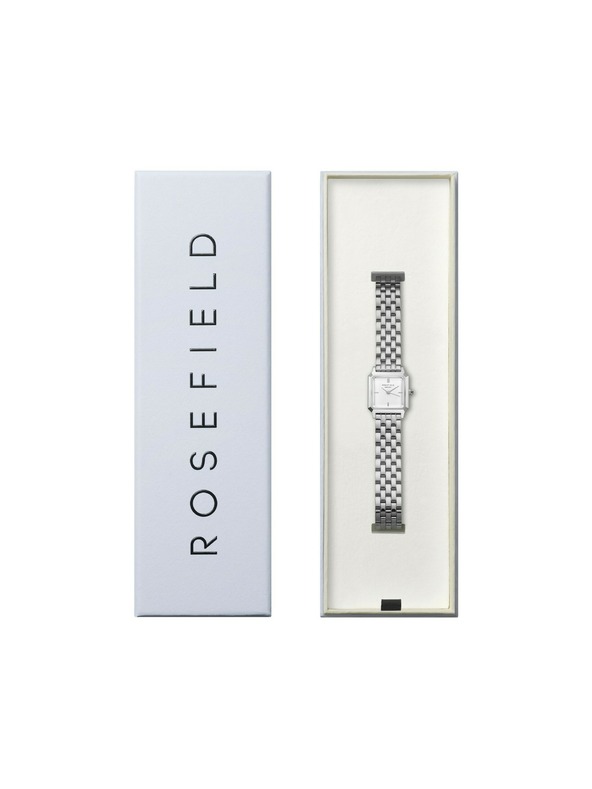 Rosefield Γυναικεία τετράγωνα ρολόγια Rosefield Boxelle BWSSS-B02
