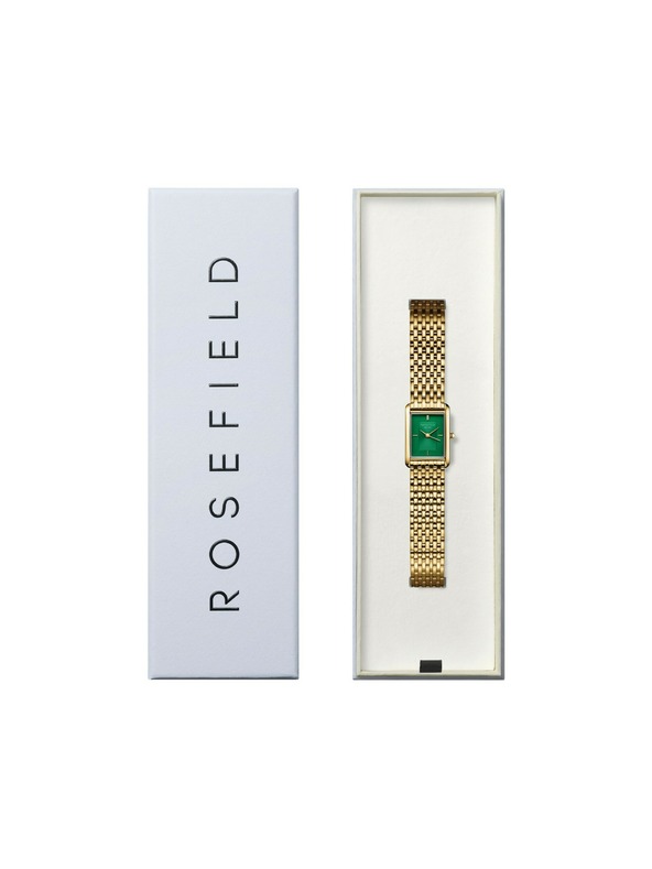 Rosefield Γυναικεία τετράγωνα ρολόγια Rosefield Heirloom HEGSG-H05