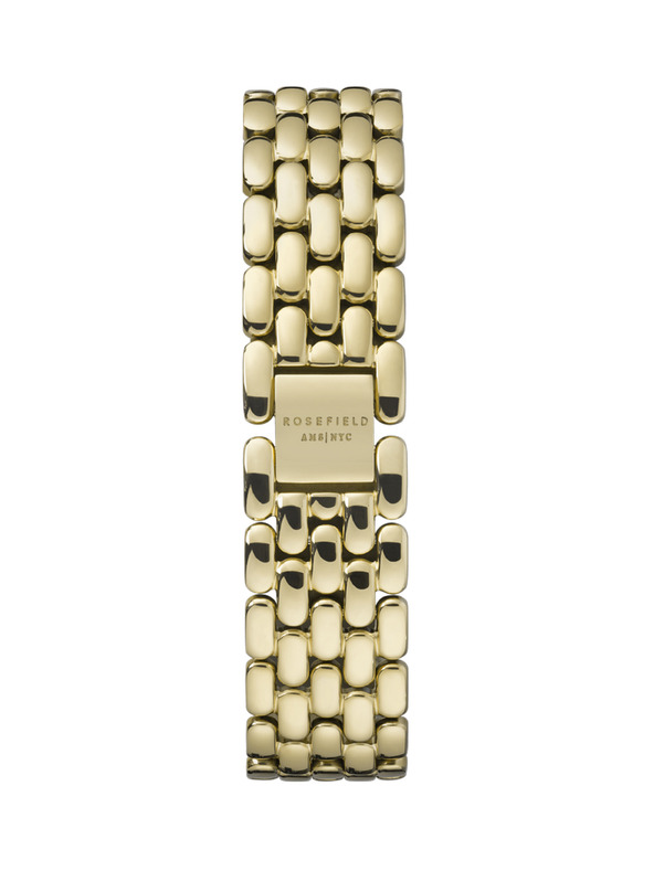 Rosefield Rosefield ρολόγια NWG-N90 The Gabby Λευκό Χρυσό