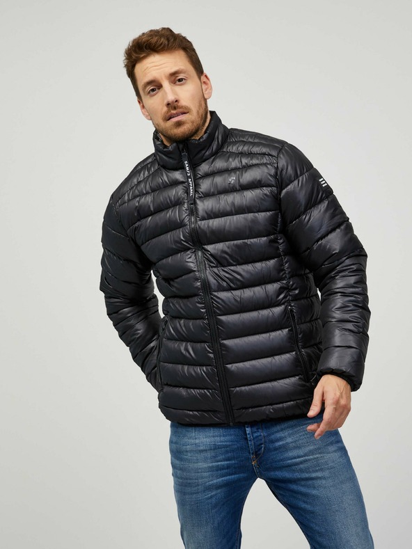 Sam 73 Μαύρο ανδρικό καπιτονέ μπουφάν SAM 73 Otto