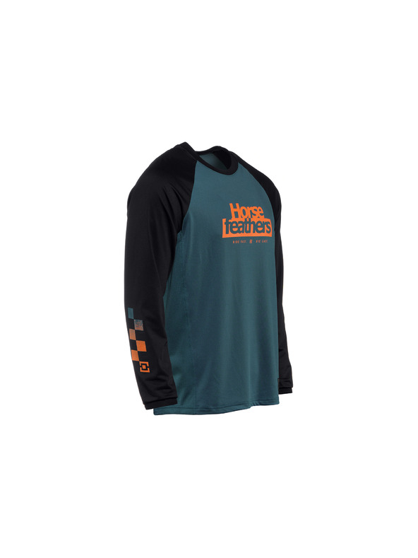 Horsefeathers Bike jersey Spike petrol HORSEFEATHERS