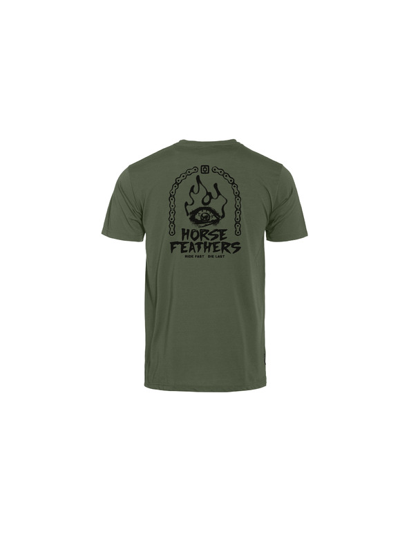Horsefeathers Ανδρικό λειτουργικό μπλουζάκι πράσινο HORSEFEATHERS