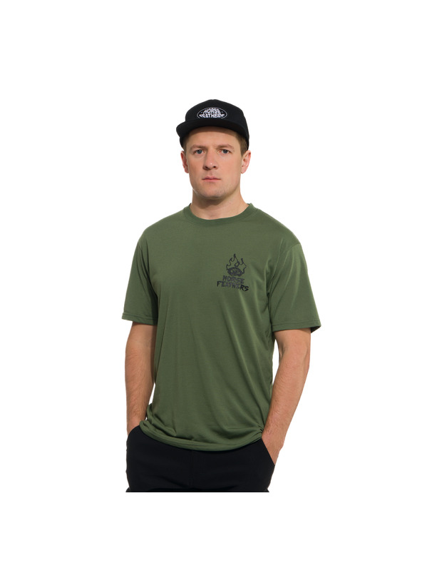 Horsefeathers Ανδρικό λειτουργικό μπλουζάκι πράσινο HORSEFEATHERS