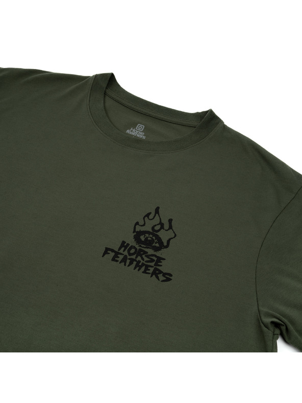 Horsefeathers Ανδρικό λειτουργικό μπλουζάκι πράσινο HORSEFEATHERS