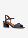 Geox Σκούρα μπλε γυναικεία σανδάλια Geox Aurely 50