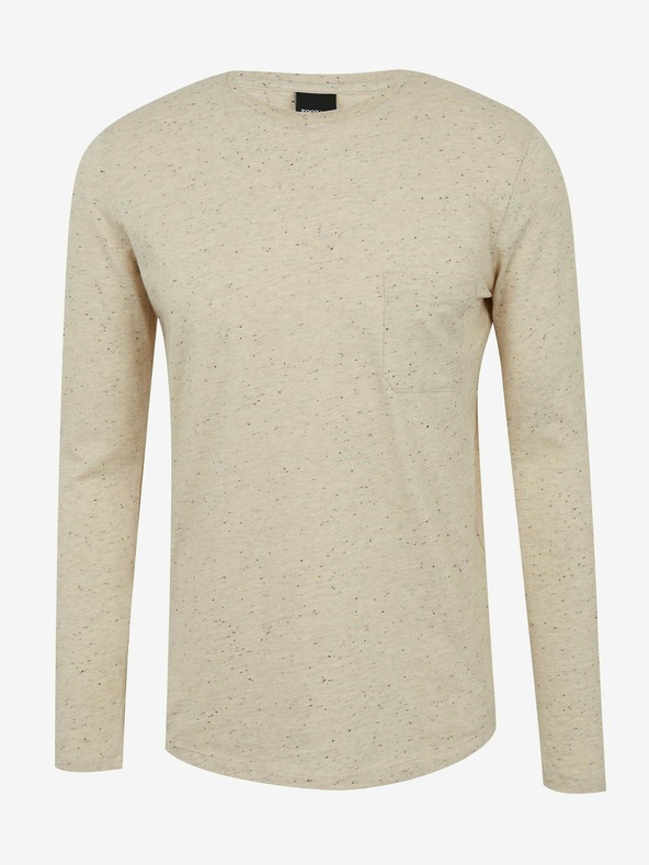 ZOOT.lab Μπεζ μακρυμάνικο t-shirt ZOOT.lab
