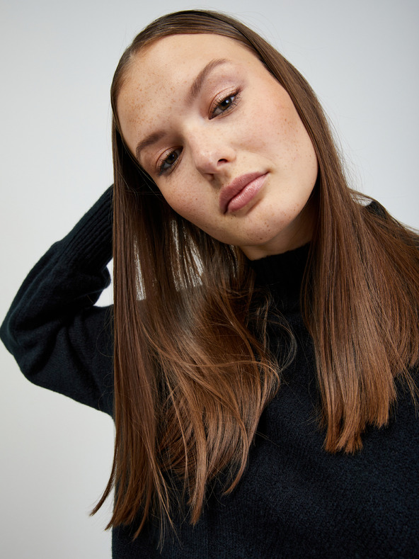 ZOOT.lab Μαύρο γυναικείο πουλόβερ ZOOT.lab Elisabet