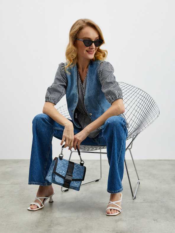 ZOOT.lab Μαύρη γυναικεία ριγέ μπλούζα ZOOT.lab Oline