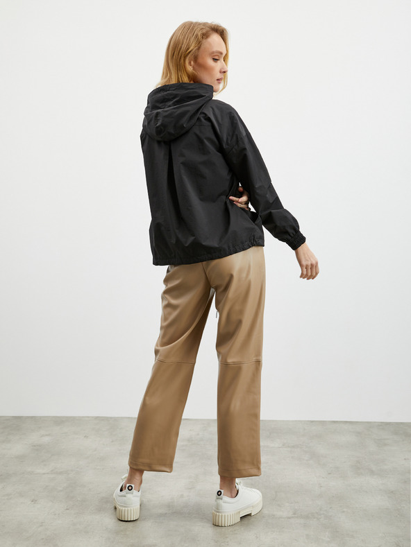 ZOOT.lab Μαύρο γυναικείο ελαφρύ μπουφάν με κουκούλα ZOOT.lab Nalu