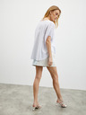 ZOOT.lab Λευκό γυναικείο oversize T-shirt ZOOT.lab Kayla