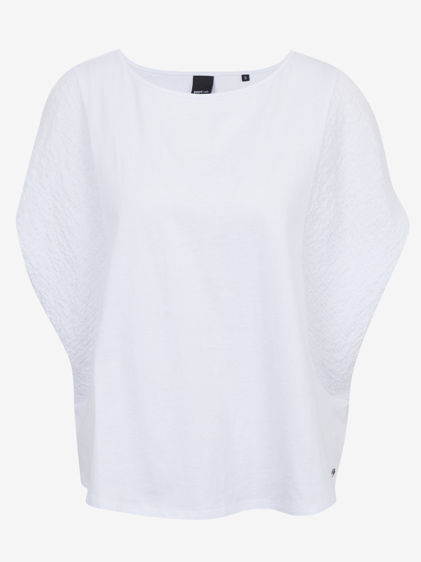 ZOOT.lab Λευκό γυναικείο oversize T-shirt ZOOT.lab Kayla