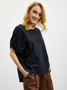 ZOOT.lab Μαύρο γυναικείο oversize T-shirt ZOOT.lab Kyala