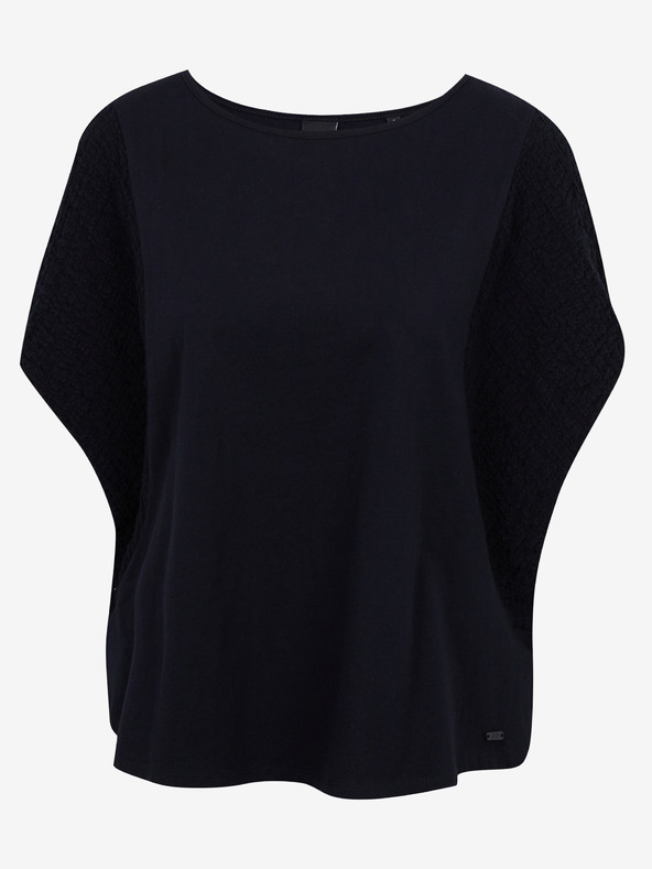 ZOOT.lab Μαύρο γυναικείο oversize T-shirt ZOOT.lab Kyala