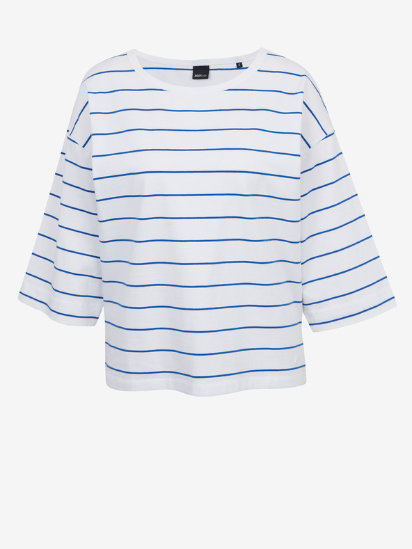 ZOOT.lab Λευκό γυναικείο ριγέ T-shirt ZOOT.lab Dolly