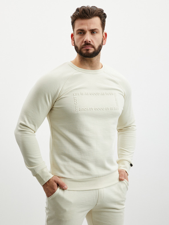 ZOOT.lab Κρέμα ανδρικό φούτερ ZOOT.lab Harold