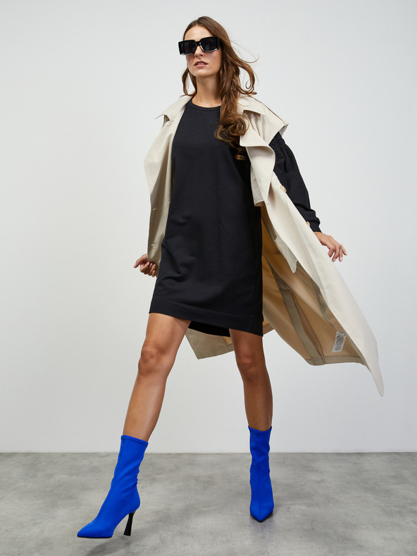 ZOOT.lab Μαύρο γυναικείο φούτερ βασικό φόρεμα ZOOT.lab Sloane