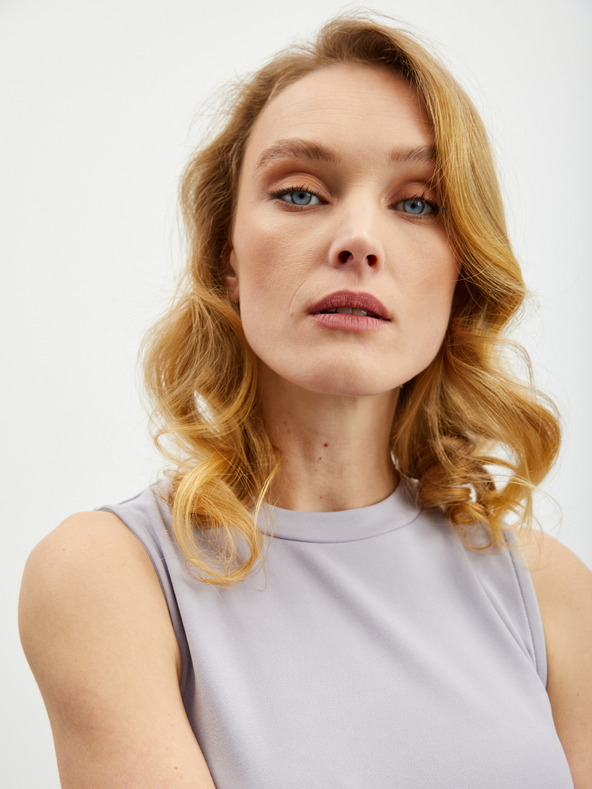 ZOOT.lab Γκρίζο ανοιχτό γυναικείο μπλουζάκι ZOOT.lab Casey