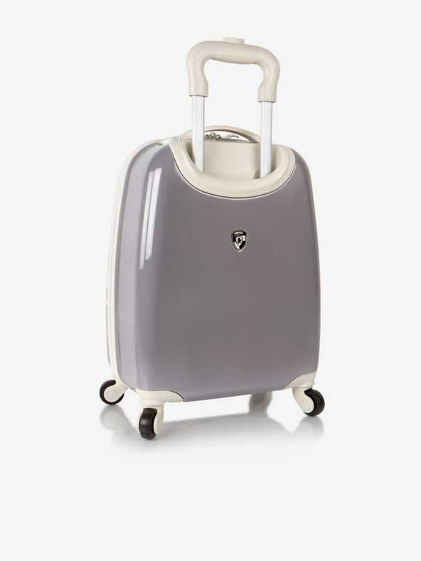 Heys Παιδική βαλίτσα Heys 4w με γκρι σχέδιο Camo