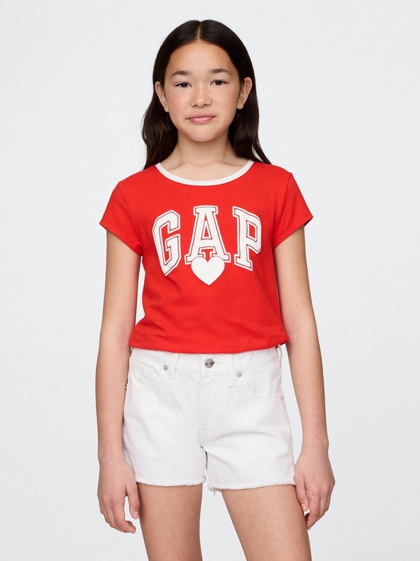 GAP Παιδικό T-shirt με λογότυπο Americana GAP