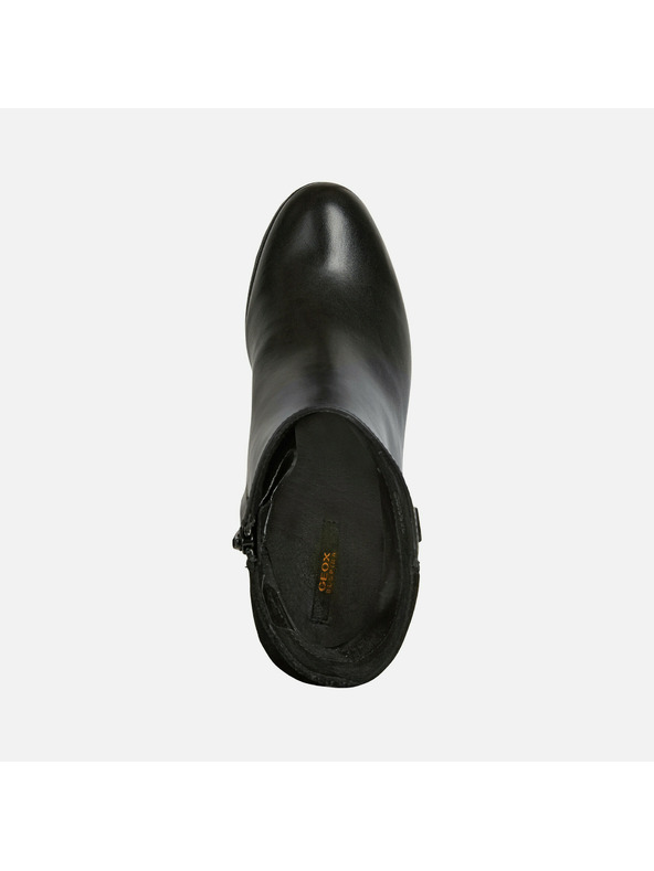 Geox Μαύρα γυναικεία μποτάκια Geox New Lise Np Abx