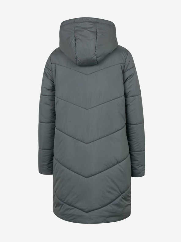 ZOOT.lab Γκρι γυναικείο καπιτονέ παλτό ZOOT.lab