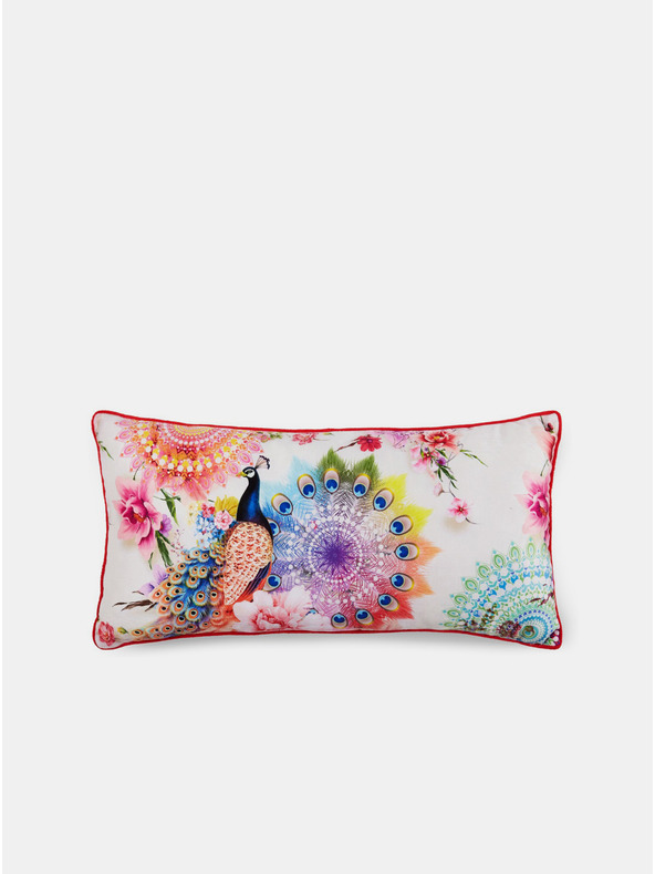 Home 60 x 30 cm - Μαξιλάρι αναστρέψιμο με μοτίβο κρέμας με γέμιση Hip Bedding Bengta