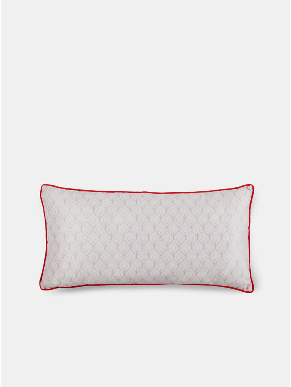 Home 60 x 30 cm - Μαξιλάρι αναστρέψιμο με μοτίβο κρέμας με γέμιση Hip Bedding Bengta