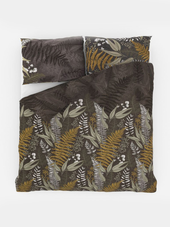 Kvalitex Σατέν γαλλικό σεντόνι LUXURY COLLECTION 1+2, 220x200, 70x90cm CAPRADES