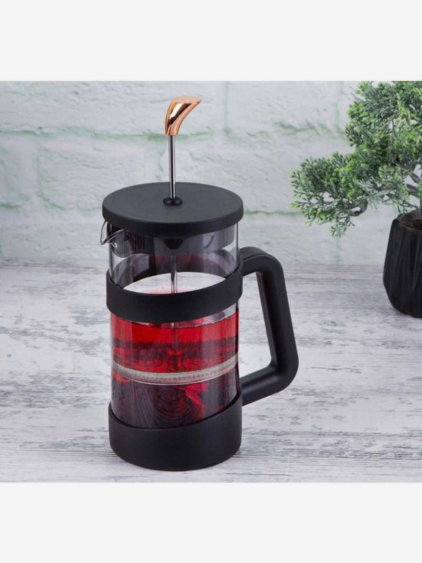 Berlingerhaus Τσάι και καφετιέρα French Press 600 ml Συλλογή Black Rose BERLINGERHAUS
